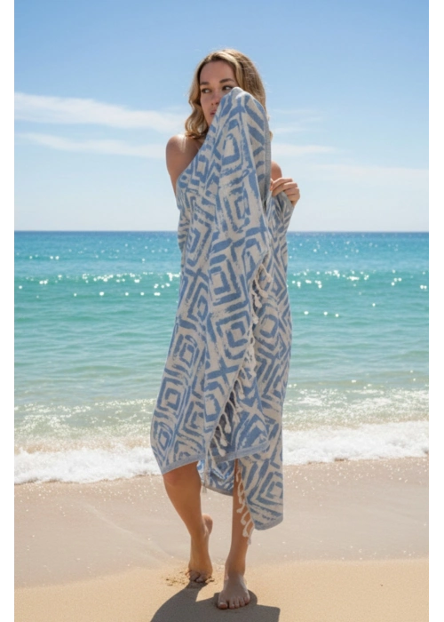 Misis Denim Blue Peshtemal