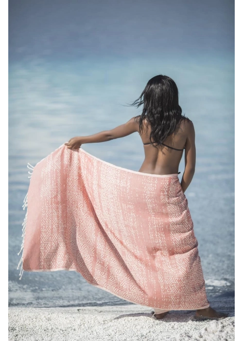 Natica Kırmızı Peshtemal