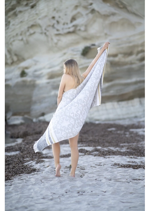 Nautilus Siyah Peshtemal (Sürdürülebilir Pamuk)