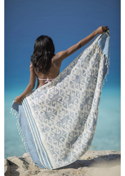 Nautilus Lacivert Peshtemal