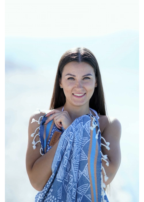 Oleria Lacivert Peshtemal