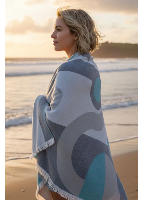 Pergamon Blue Peshtemal