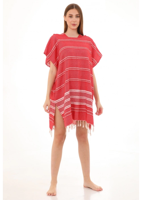 Sundia Kırmızı Sörf Panço