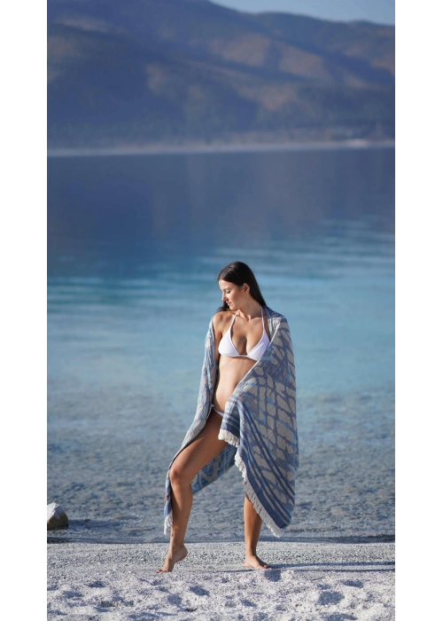 Tella Lacivert Peshtemal