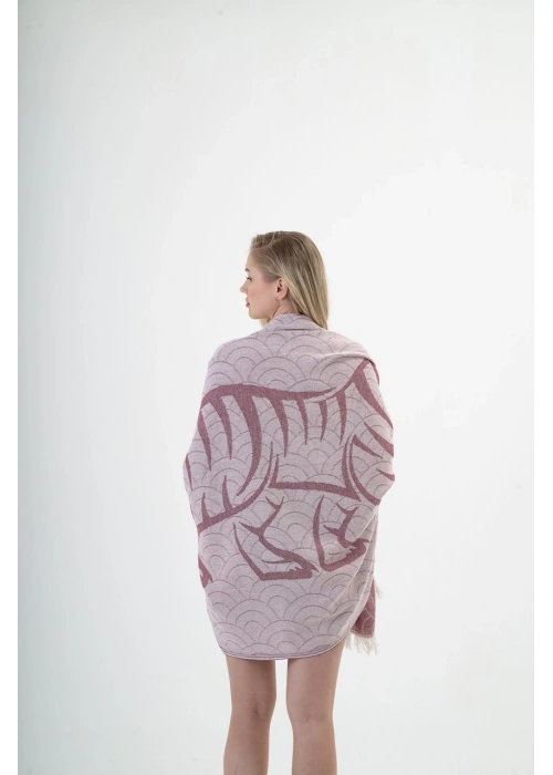 Tiger Red Peshtemal (Sürdürülebilir Pamuk)