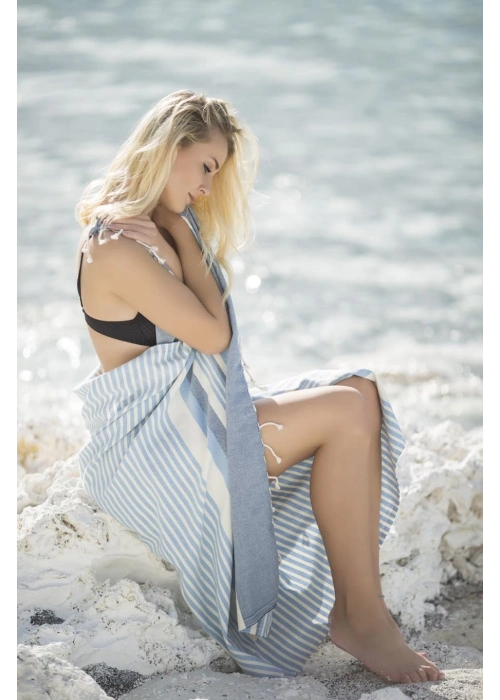 Torellia Mavi Peshtemal