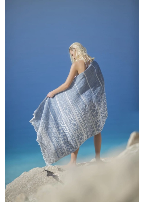 Venusta Lacivert Peshtemal