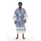 Astrea Navy Blue Bathrobe