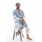 Astrea Navy Blue Bathrobe
