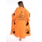 Sarasvati Orange Wooden Printed Bathrobe