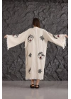 Lady Wooden Printed Kaftan