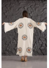 Eye Wooden Printed Kaftan