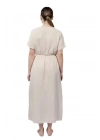 Anvelop Beige Muslin Dress