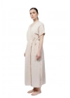 Anvelop Beige Muslin Dress