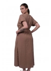 Anvelop Brown Muslin Dress