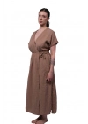 Anvelop Brown Muslin Dress