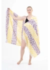 Apollonia Yellow & Purple Peshtemal (Sustainable Cotton)