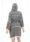 Aspendos Black Bathrobe