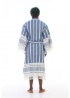 Astrea Navy Blue Bathrobe