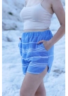Didyma Mavi Plaj Şortları