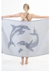 Dolphin Navy Peshtemal (Sürdürülebilir Pamuk)