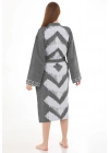 Edessa Black Bathrobe (plain long)