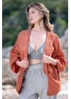 Gaia Terra Linen Kimono