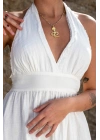 Hera White Muslin Dress