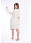 Hieron Beige Bathrobe