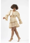 Ilayda Beige Etek