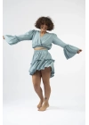 Ateiler Chaputs %100 Pamuk Müslin Ilayda Mavi Etek One-Size