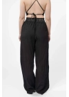 Lina Black Linen Trouser