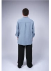 Muslin Erkek Gömleği Mavi - WHT12