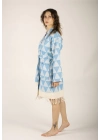 Niobe Turquoise Bathrobe