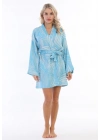 Smyrna Blue Bathrobe