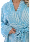 Smyrna Blue Bathrobe