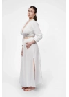 Ateiler Chaputs %100 Pamuk Müslin Stella Beyaz Etek One-Size