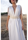 Stella White Muslin Dress