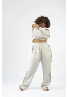 Ateiler Chaputs Keten Vesa Beyaz Pantolon One-Size