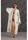 Turtle Wooden Printed Bathrobe