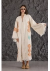 Kilim Leaf Wooden Printed Bathrobe