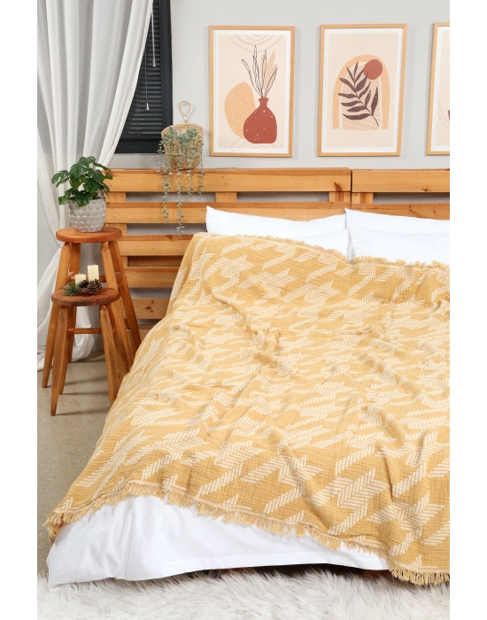 Crows XL Muslin Throw