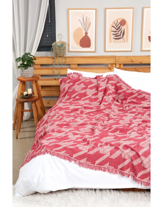 Crows XL Muslin Throw