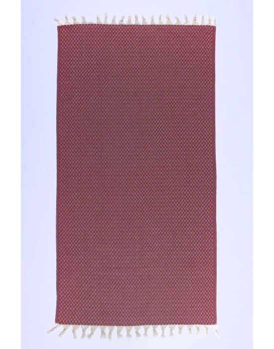 Tam Kahverengi Dokuma Havlu