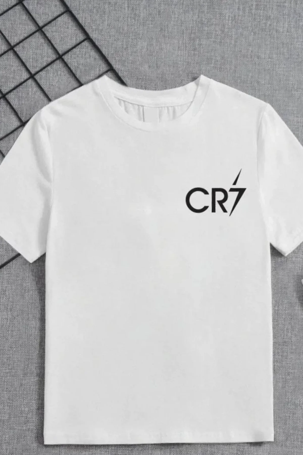 Erkek Çocuk Baskılı T-Shirt - Beyaz