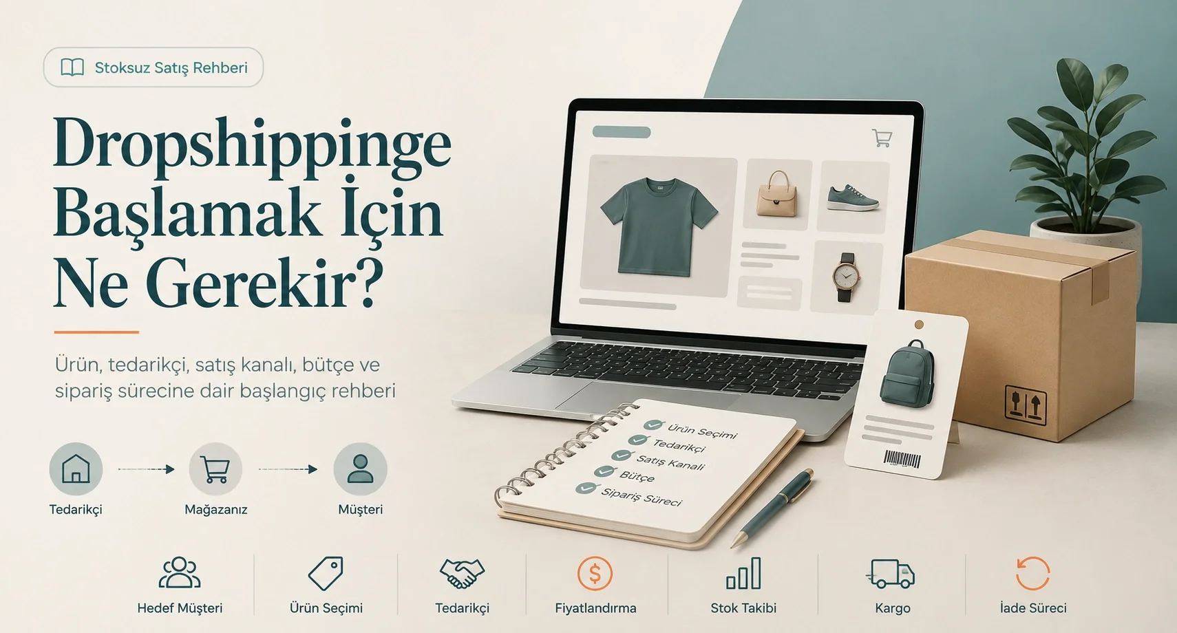 Dropshippinge Başlamak İçin Ne Gerekir?