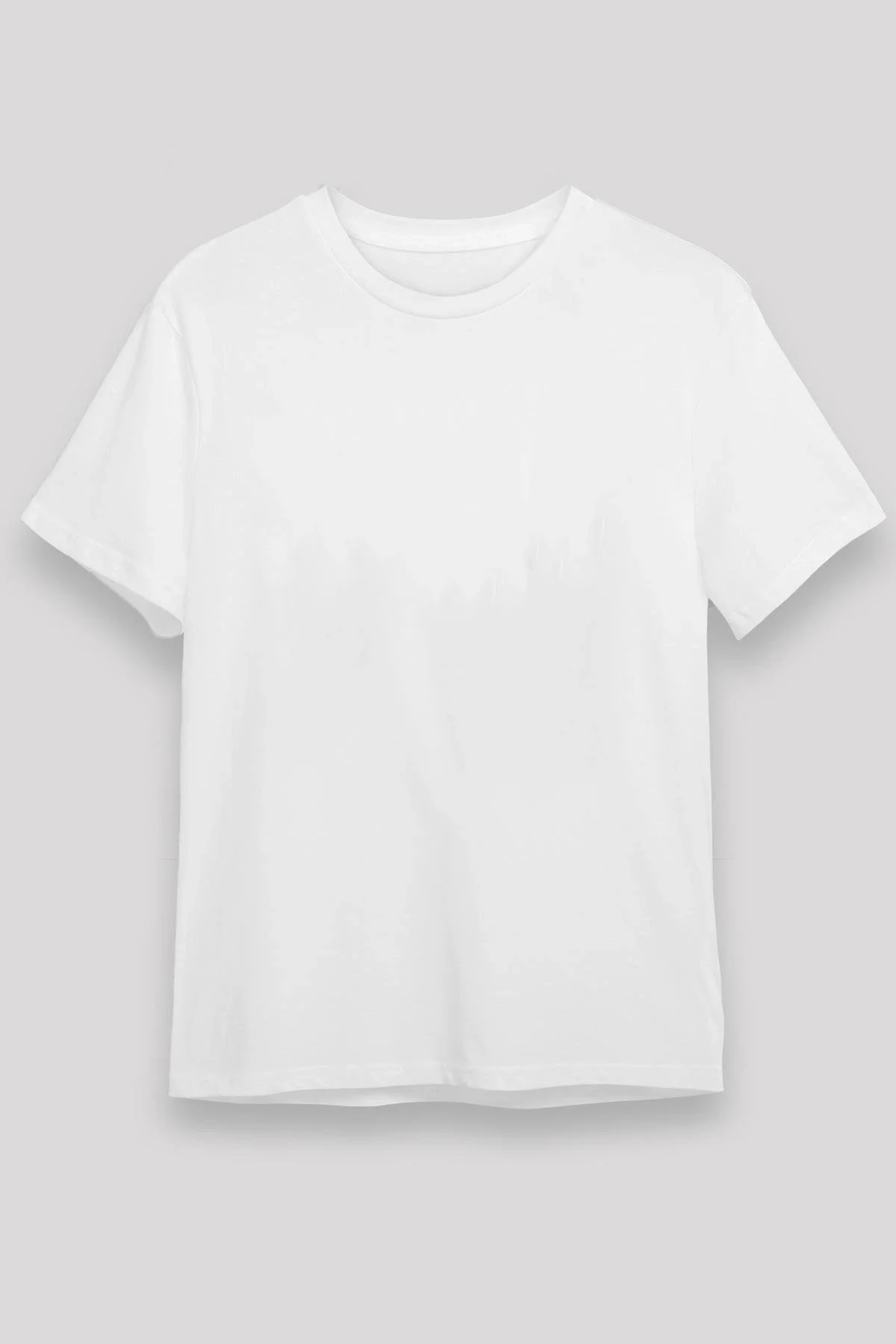 Arka 24/1 Düz Oversize T-shirt - Beyaz