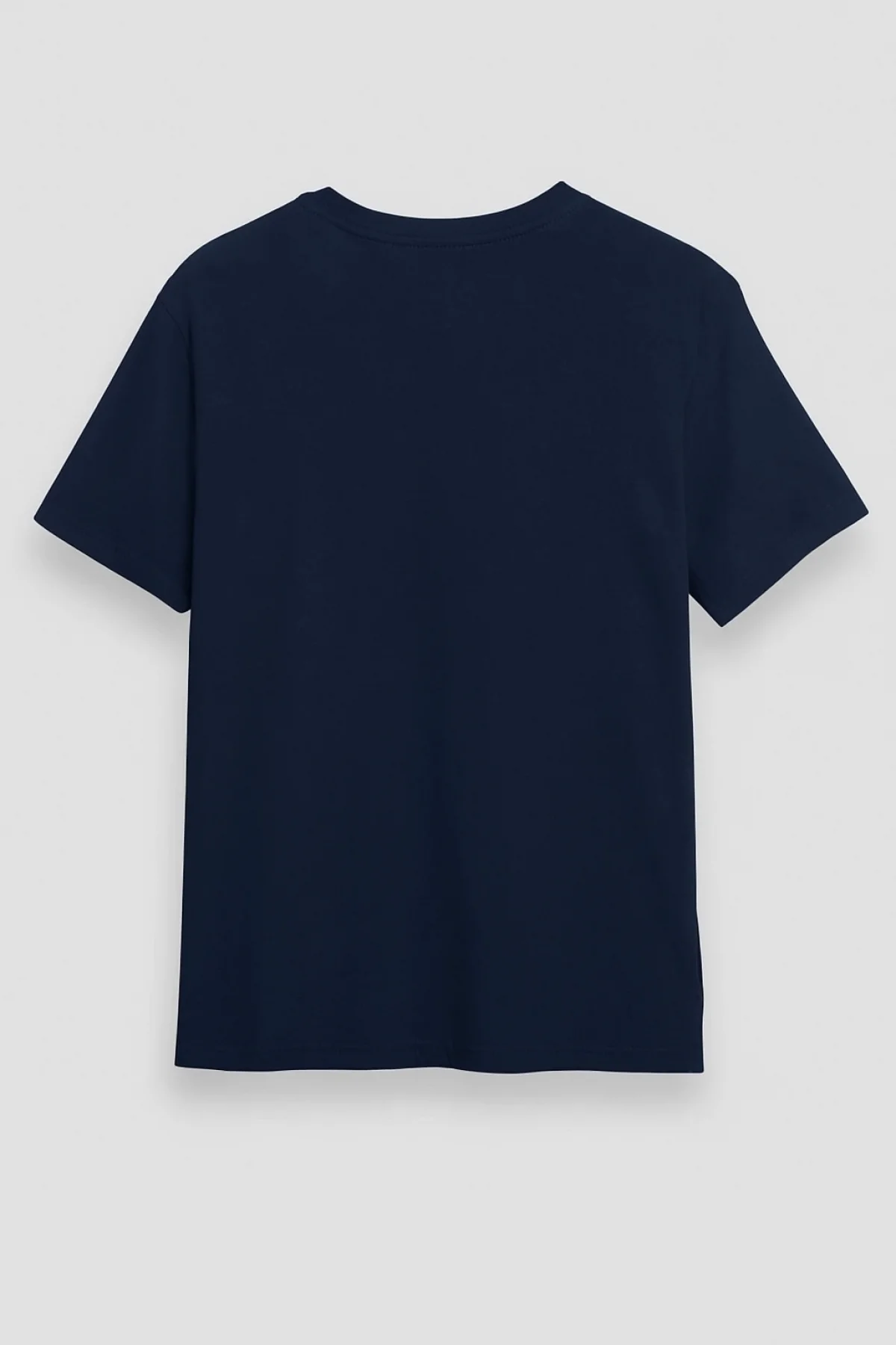 Ön Oversize T-shirt 24/1 Düz- Lacivert