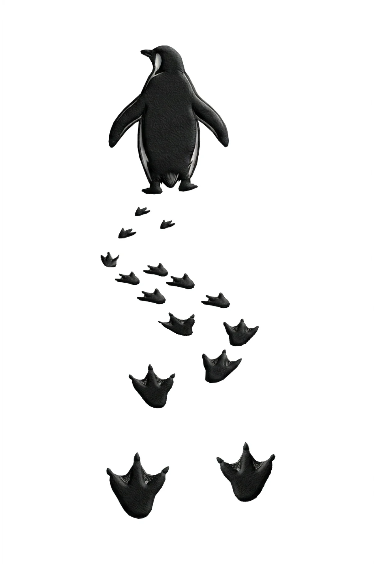 Kadın Nihilist Penguen Temalı Oversize Bisiklet Yaka Tişört - Beyaz