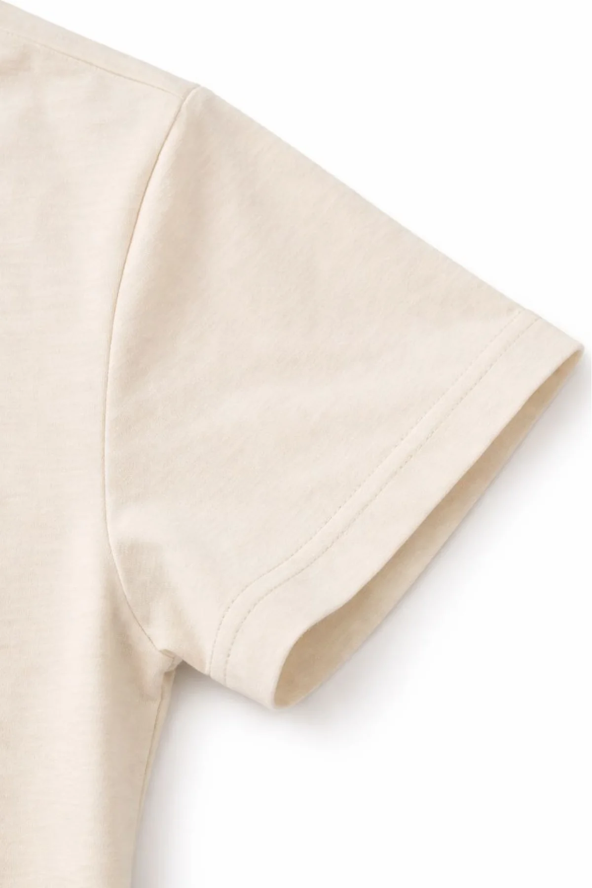 Genç Erkek Çocuk V Yaka Tişört Model - Taş